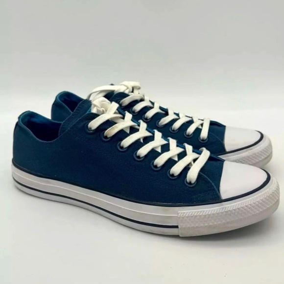 Converse Other - Converse All Star Chuck Taylor Mens Shoes Canvas Blue Shoe Men’s 9 women’s 11